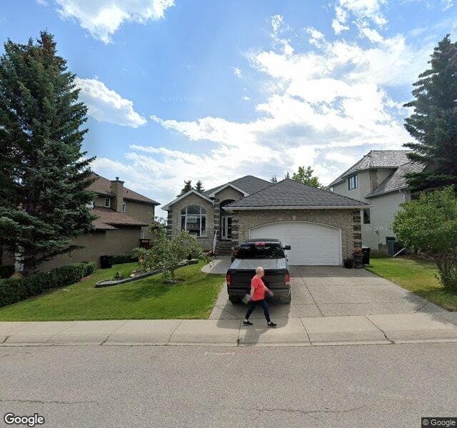 Street view of 179 Sienna Hills Drive SW, Calgary