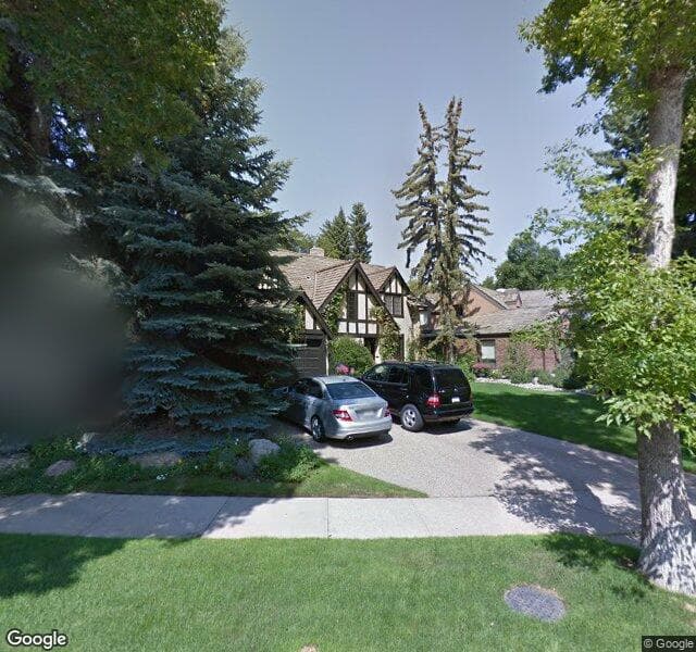 Street view of 40 St George's Crescent NW, Edmonton