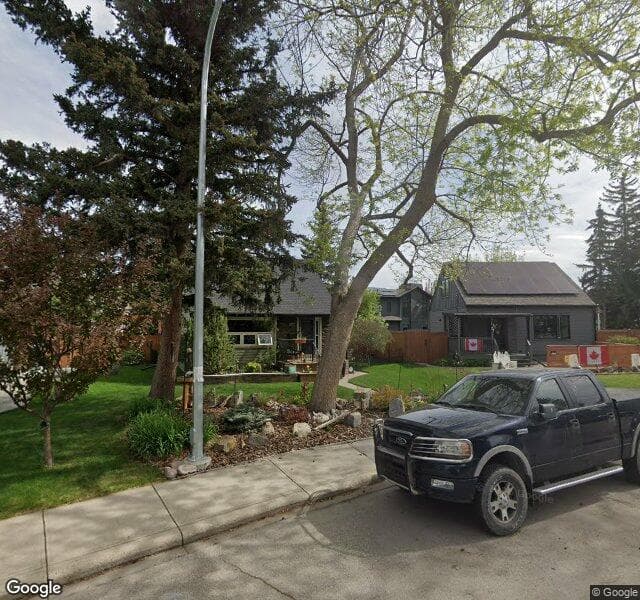Street view of 1129 Regent Crescent NE, Calgary