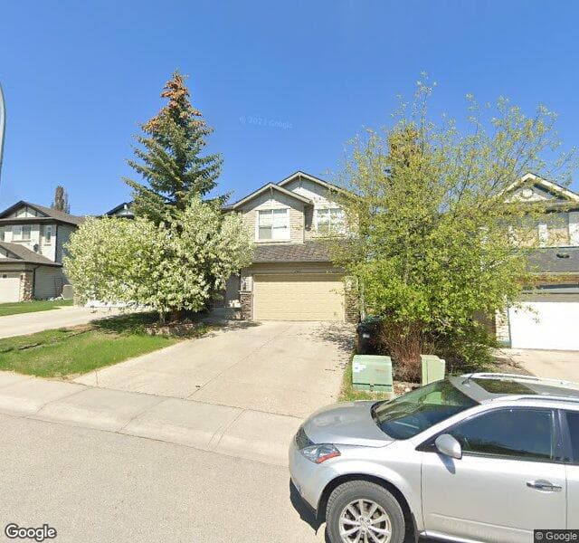 Street view of 262 Panamount Court NW, Calgary