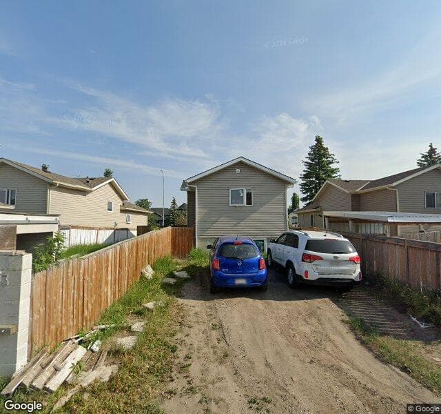 Street view of 63 Taradale Drive NE, Calgary