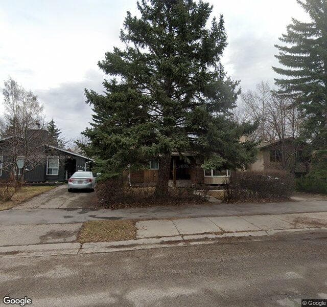 Street view of 14936 Deerfield Drive SE, Calgary