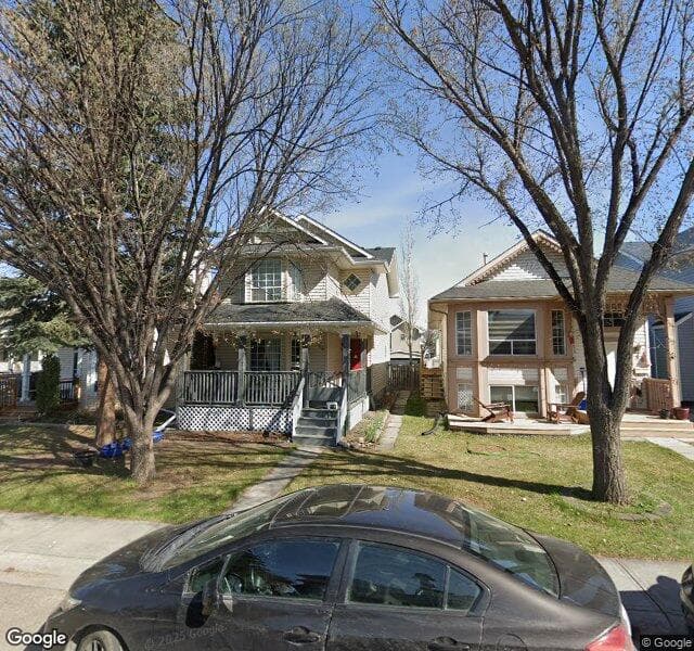 Street view of 56 Martinridge Grove NE, Calgary
