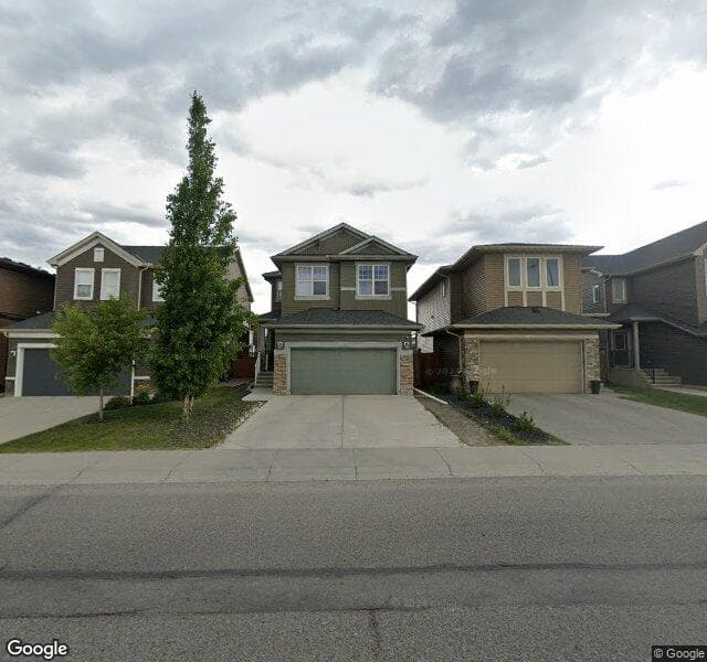 Street view of 1055 Evanston Drive NW, Calgary