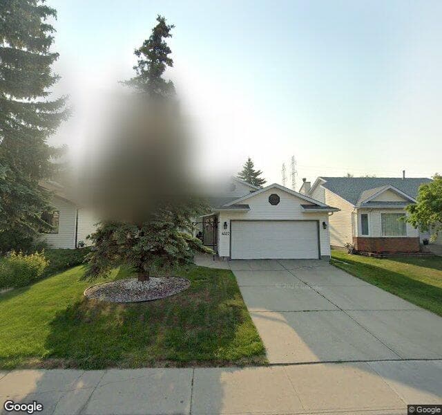 Street view of 4327 28 Street NW, Edmonton