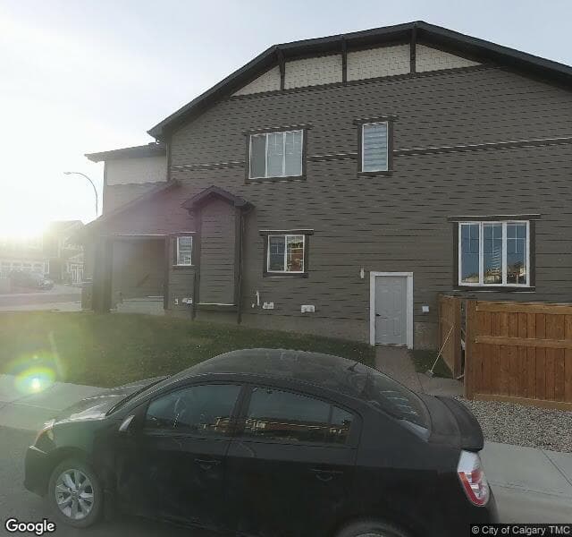 Street view of 256 Magnolia Heath SE, Calgary