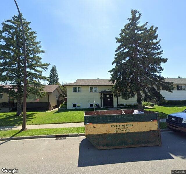 Street view of 203 64 Avenue NW, Calgary