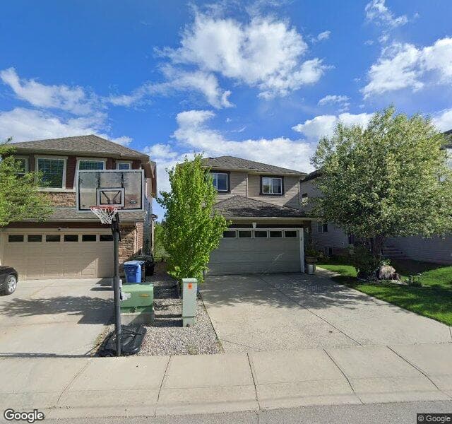 Street view of 94 Cranwell Square SE, Calgary