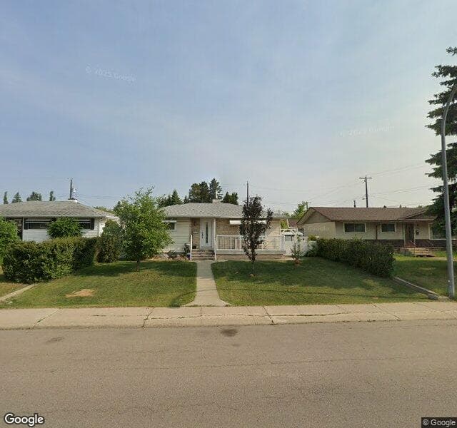 Street view of 7312 128 Avenue NW, Edmonton