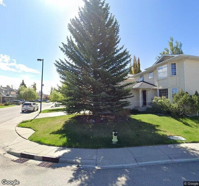 Street view of 142 Mount Assiniboine Circle SE, Calgary