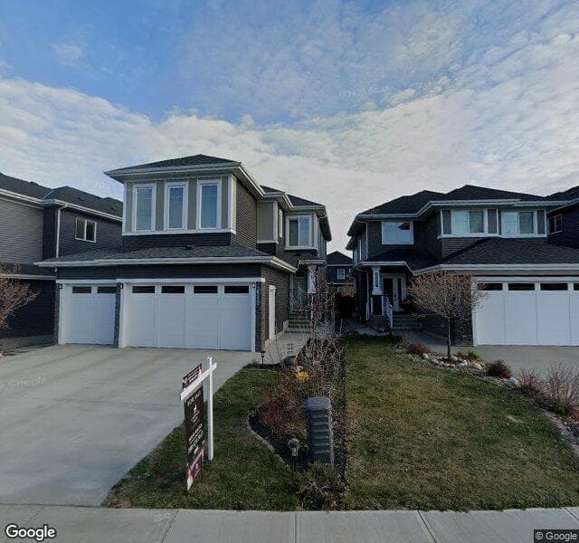 Street view of 16112 34 Avenue SW, Edmonton