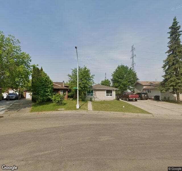Street view of 2608 89 Street NW, Edmonton