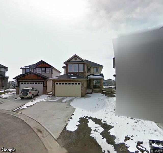 Street view of 610 Kincora Bay NW, Calgary