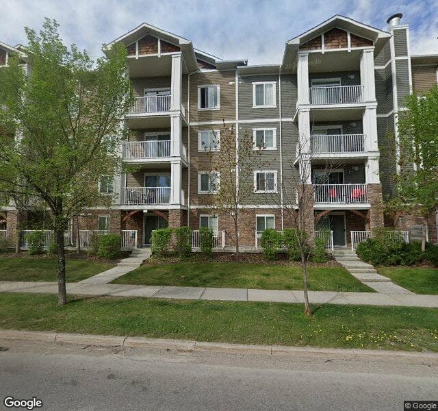 Street view of 107-406 Cranberry Park SE, Calgary