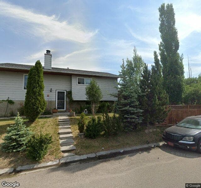 Street view of 4003 44 Avenue NE, Calgary