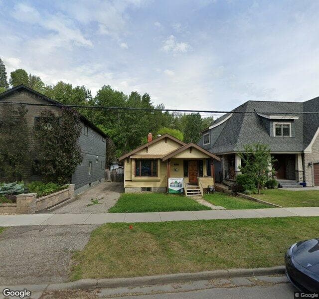 Street view of 632 3 Avenue NW, Calgary