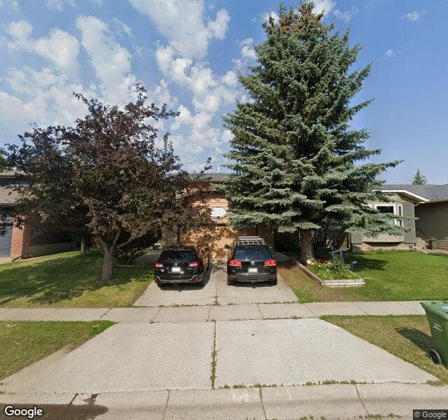 Street view of 12411 17 Street SW, Calgary