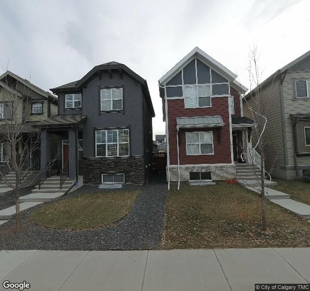 Street view of 107 Masters Crescent SE, Calgary