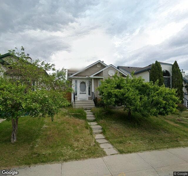 Street view of 1032 Country Hills Circle NW, Calgary