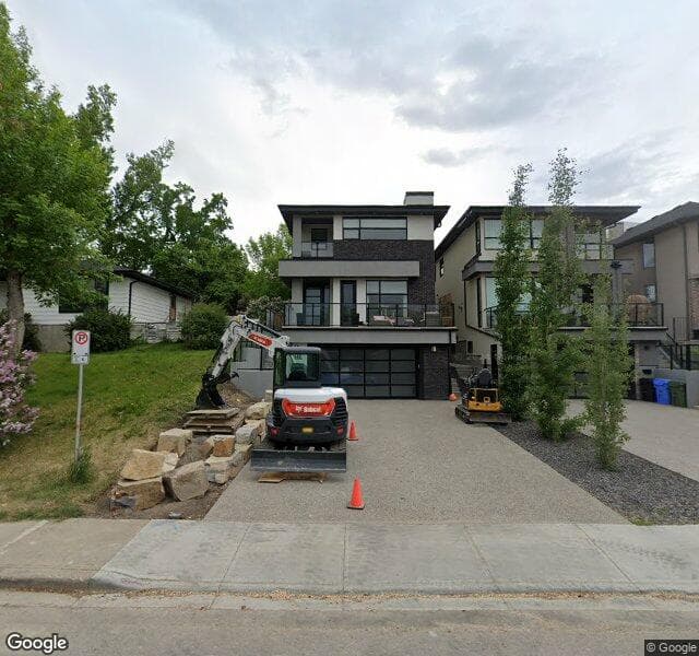 Street view of 3648 8 Avenue NW, Calgary
