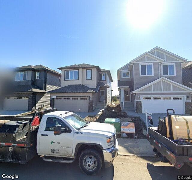 Street view of 17727 73 Street NW, Edmonton