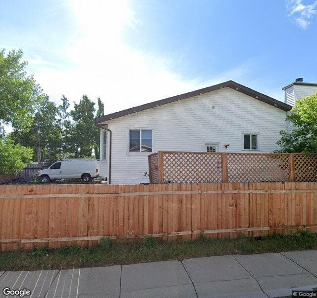 Street view of 64 Applewood Drive SE, Calgary