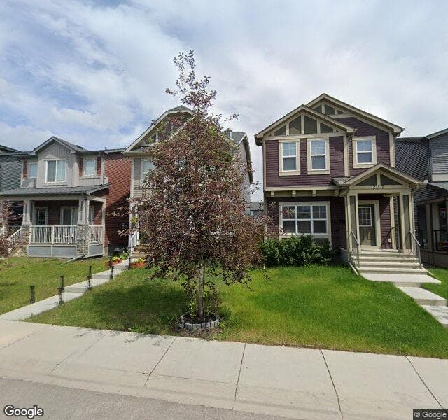 Street view of 213 Walden Parade SE, Calgary