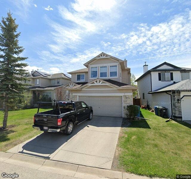 Street view of 55 Tuscany Meadows Heights NW, Calgary