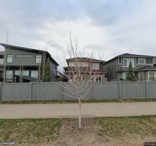 Street view of 6611 Knox Place SW, Edmonton