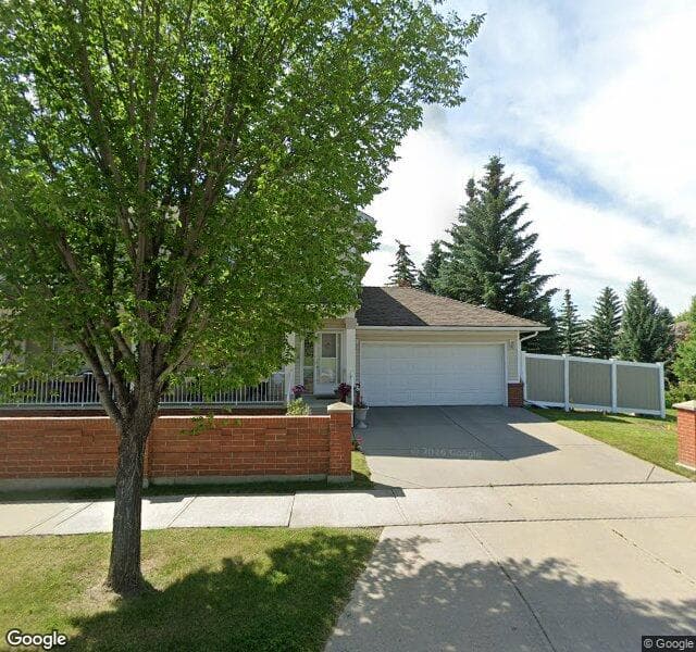 Street view of 16 Sierra Morena Gardens SW, Calgary