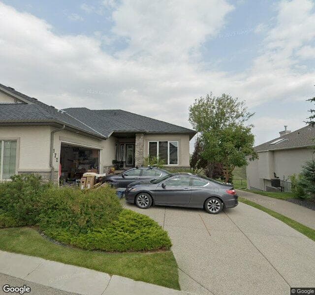 Street view of 172 Tuscany Ravine Heights NW, Calgary