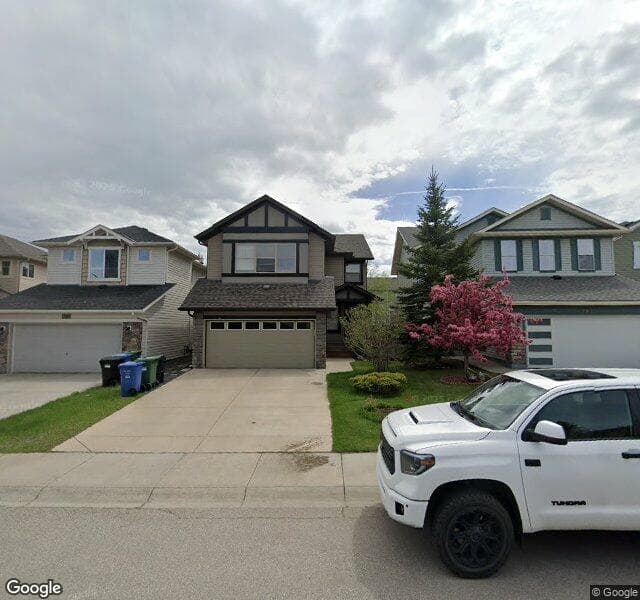 Street view of 286 Chapalina Terrace SE, Calgary