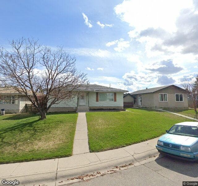 Street view of 48 Penedo Place SE, Calgary