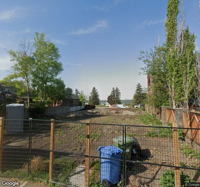 Street view of 1102 Crescent Road NW, Calgary