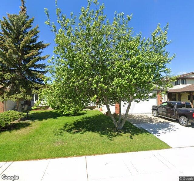 Street view of 15916 111 Street NW, Edmonton