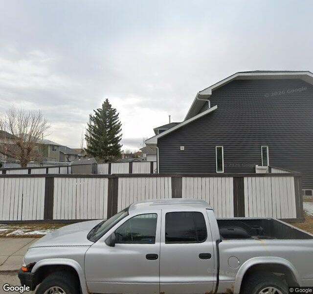 Street view of 144 Riverstone Close SE, Calgary