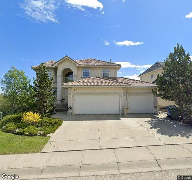 Street view of 318 Patterson Boulevard SW, Calgary