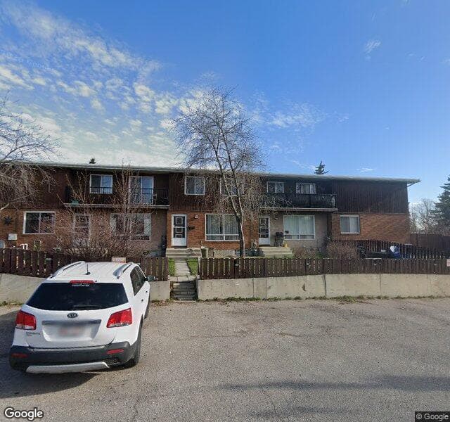 Street view of 1-11403 8 Street SW, Calgary