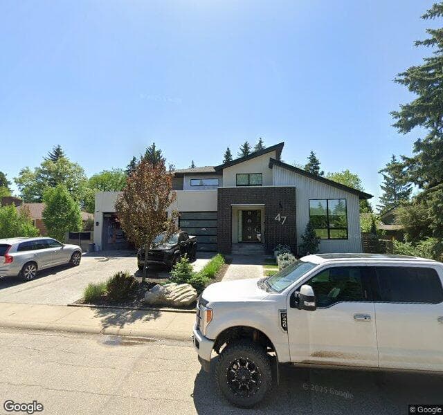 Street view of 47 Quesnell Road NW, Edmonton