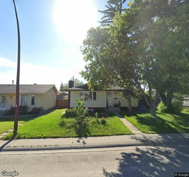 Street view of 123 Manora Hill NE, Calgary