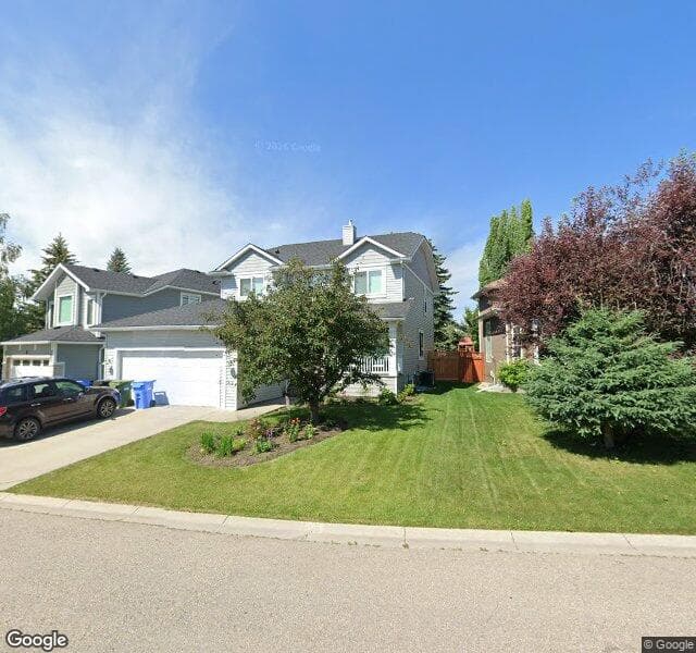 Street view of 52 Sierra Nevada Close SW, Calgary