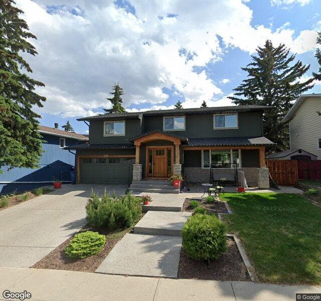 Street view of 3327 Breton Close NW, Calgary