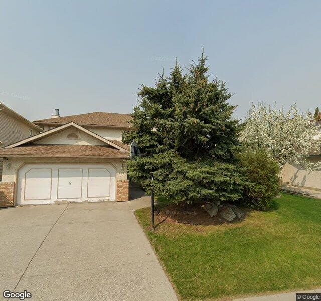 Street view of 52 Edgevalley Place NW, Calgary