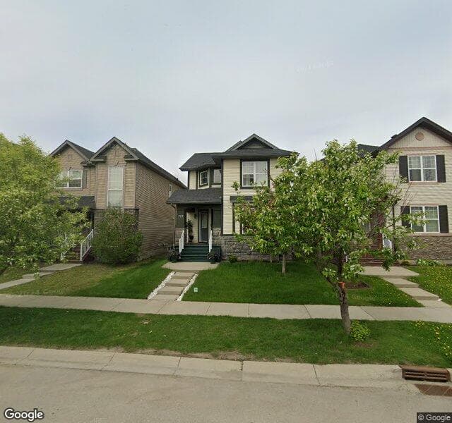 Street view of 372 Silverado Drive SW, Calgary