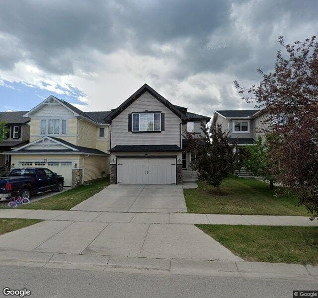 Street view of 61 Silverado Boulevard SW, Calgary