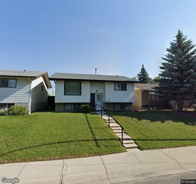 Street view of 4108 13 Avenue NE, Calgary