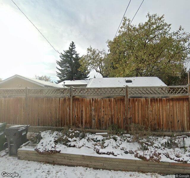 Street view of 7408 Fleetwood Drive SE, Calgary