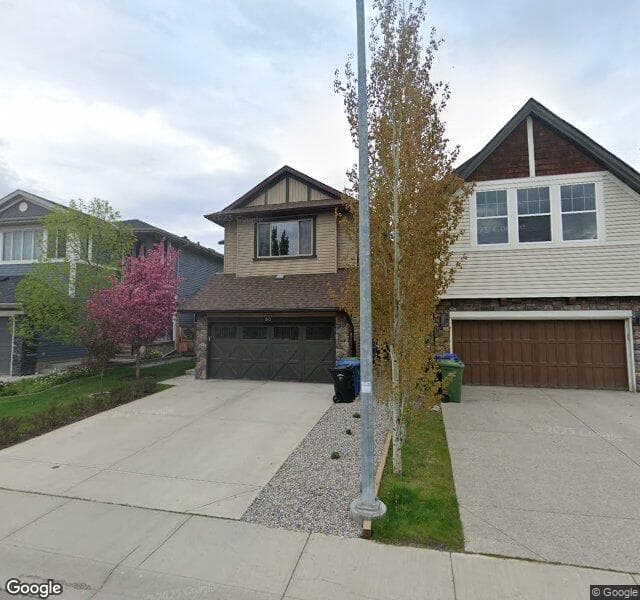 Street view of 80 Chaparral Valley Terrace SE, Calgary