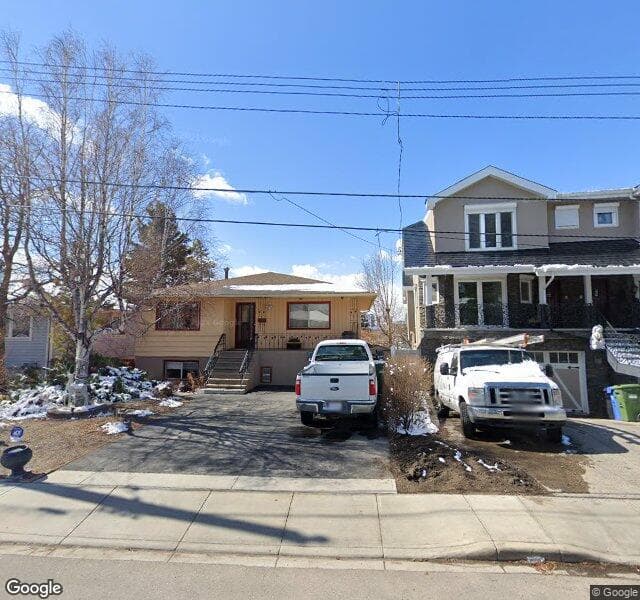Street view of 1327 Colgrove Avenue NE, Calgary