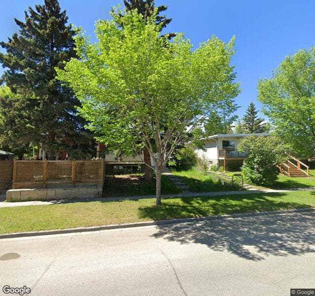 Street view of 5023 N Haven Drive NW, Calgary